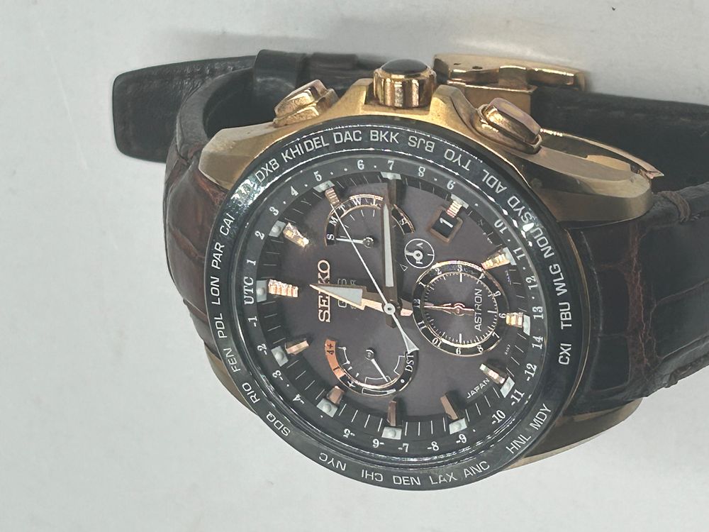 Seiko Solar GPS Novak Djokovic - שעון סייקו כרונוגרף